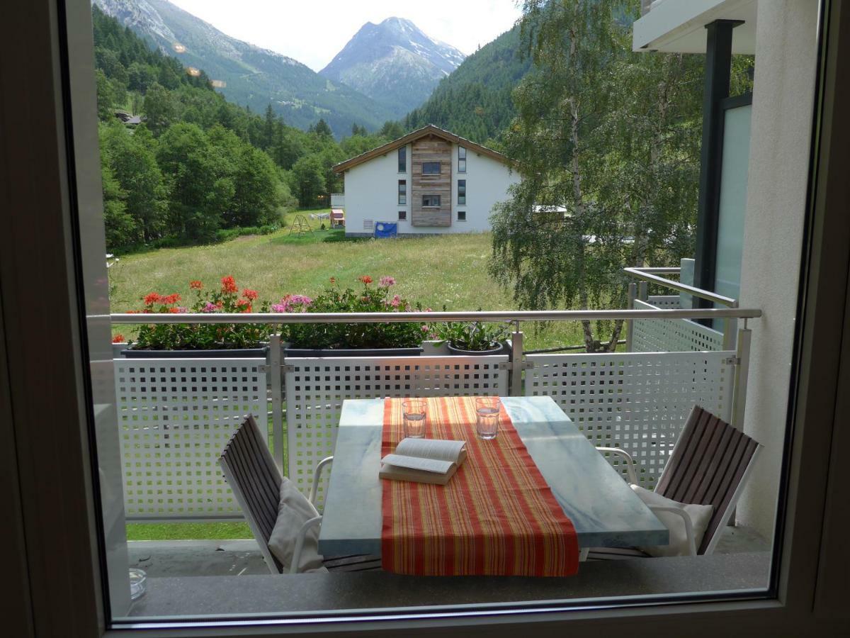 Ferienwohnung Haus Amici Saas-Grund Exterior foto