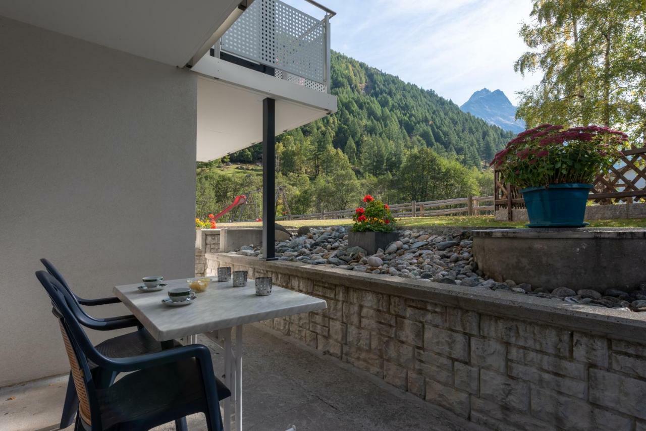 Ferienwohnung Haus Amici Saas-Grund Exterior foto